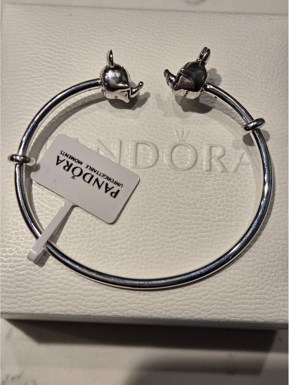 Pandora bracelet s925 ale disney mickey minnie bangle